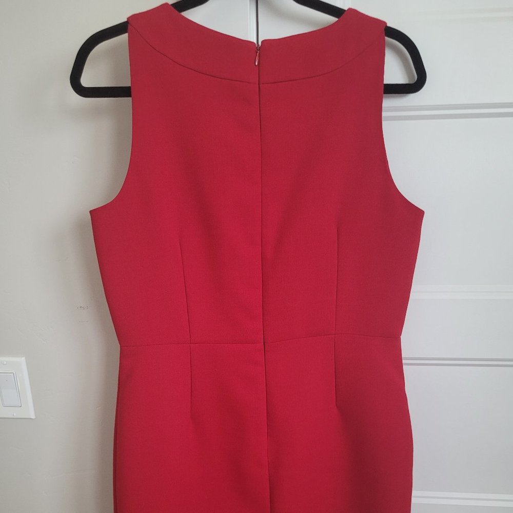 Talbots red dress Sleeveless size 14 - Picture 4 of 9